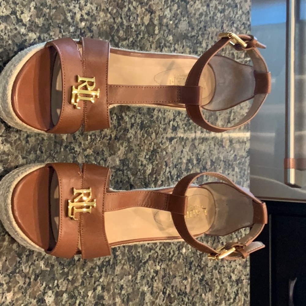 Ralph Lauren wedge heels